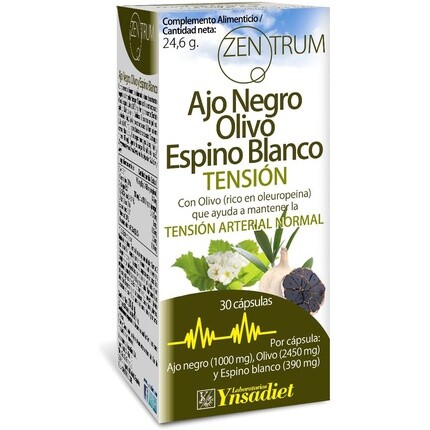 Ynsadiet Garlic Black Olive Hawthorn - 30 Capsules
Ynsadiet Garlic Black Olive Hawthorn - 30 Capsules