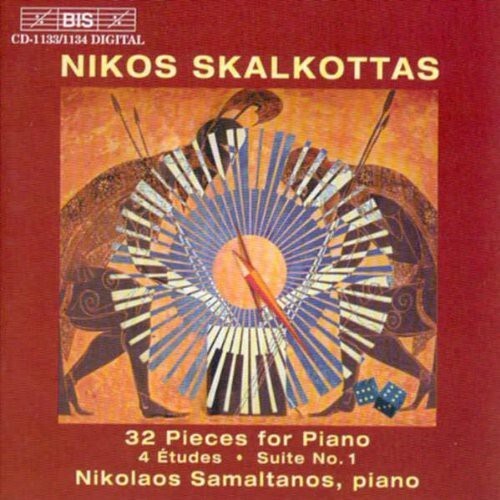 CD диск Skalkottas / Samaltanos: 32 Pieces for Piano / 4 Etudes
CD диск Skalkottas / Samaltanos: 32 Pieces for Piano / 4 Etudes