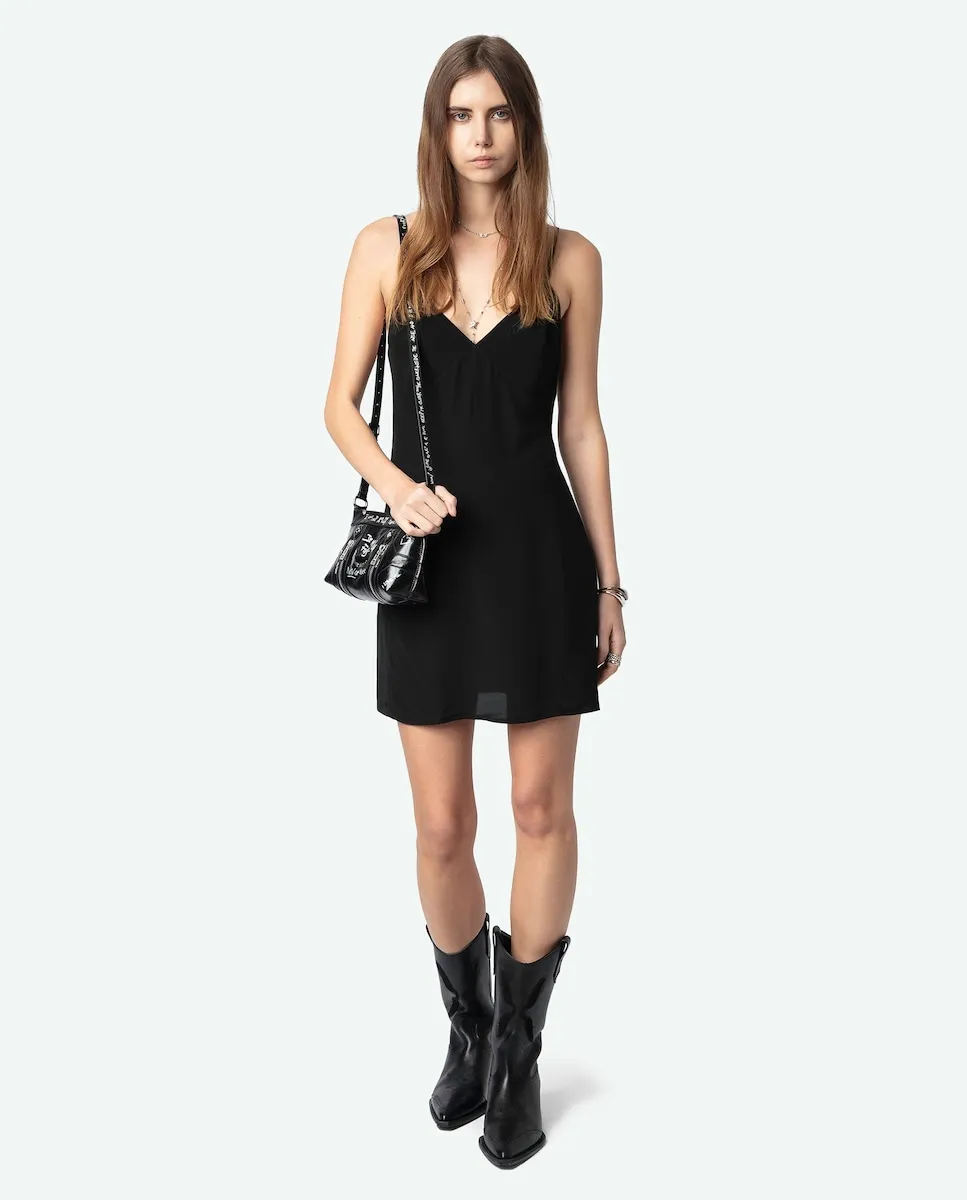 Короткое платье Rameli на бретелях Zadig & Voltaire, черный
Короткое платье Rameli на бретелях Zadig & Voltaire, черный