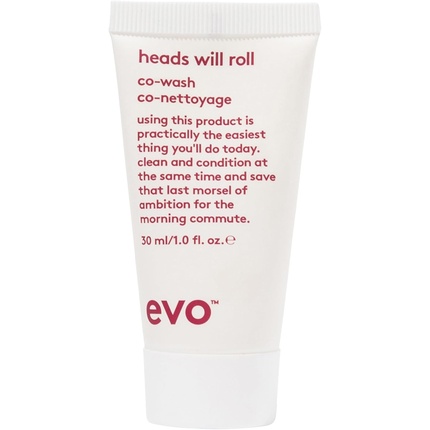 Очищающий кондиционер Heads Will Roll для кудрявых волос - подчеркивает завитки и контролирует пушистость. Evo
Очищающий кондиционер Heads Will Roll для кудрявых волос - подчеркивает завитки и контролирует пушистость. Evo