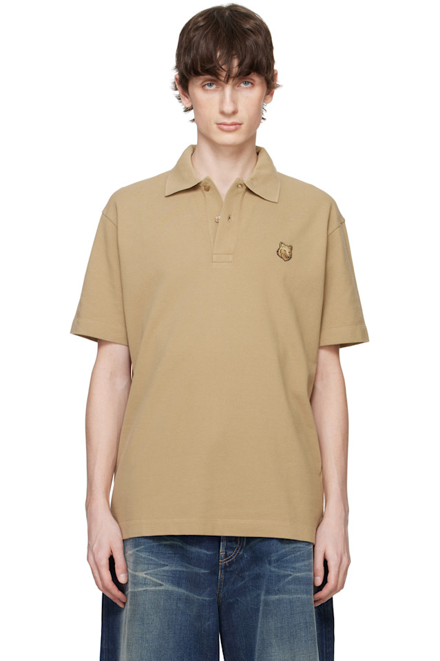 Удобная поло с вышитой головой лисы Bold fox Maison Kitsuné, цвет cardamon
Удобная поло с вышитой головой лисы Bold fox Maison Kitsuné, цвет cardamon