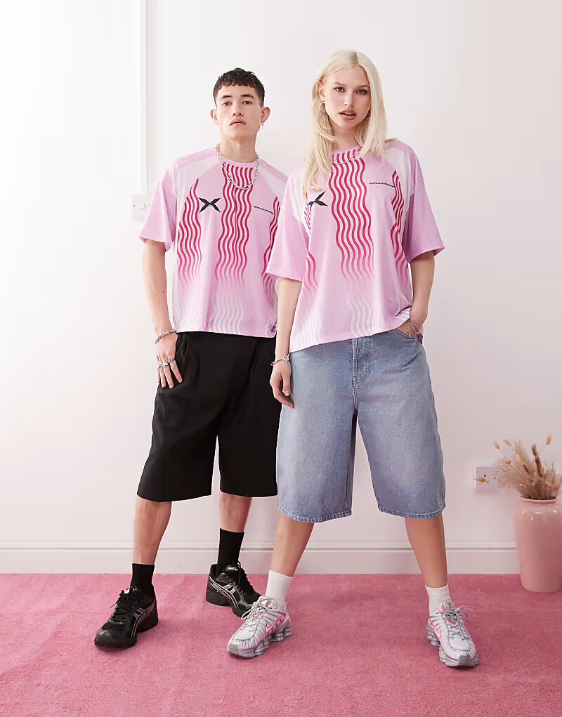 Футболка унисекс розового цвета Collusion, Розовый, Футболка унисекс розового цвета Collusion
Футболка унисекс розового цвета Collusion, Розовый, Футболка унисекс розового цвета Collusion