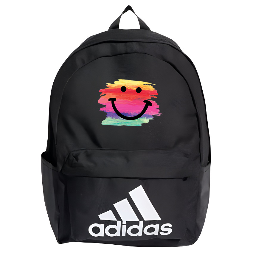 Adidas Полиэстеровый рюкзак унисекс черный, Rainbow Smiley Face
Adidas Полиэстеровый рюкзак унисекс черный, Rainbow Smiley Face