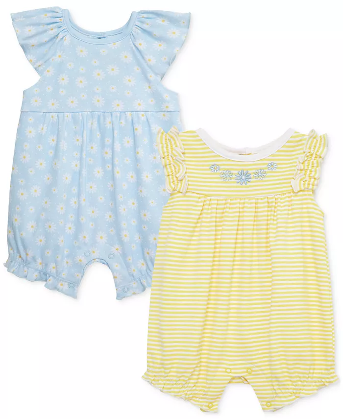 Комбинезоны для девочек Daisies, 2 шт Little Me, синий
Комбинезоны для девочек Daisies, 2 шт Little Me, синий