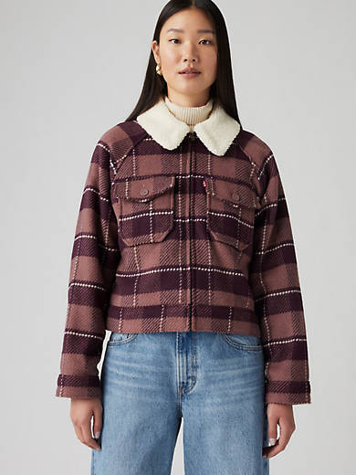 Укороченная фланелевая куртка 90-х годов Levi's, цвет Gough Plaid Rose Taupe - Multi-Color
Укороченная фланелевая куртка 90-х годов Levi's, цвет Gough Plaid Rose Taupe - Multi-Color