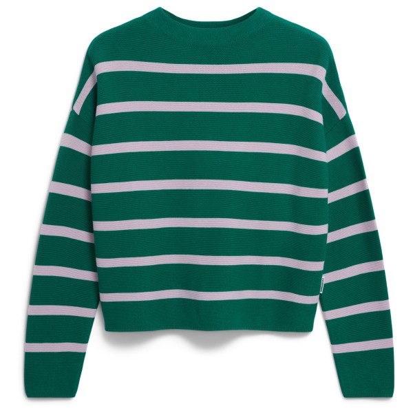 Женский свитер из мериносовой шерсти в полоску Armedangels, мультиколор 
Женский свитер из мериносовой шерсти в полоску Armedangels, мультиколор