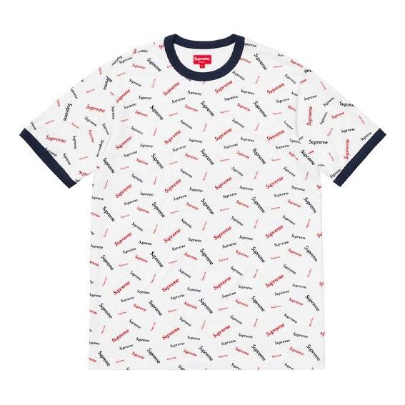 Футболка fw18 scatter ringer white logo tee Supreme, белый
Футболка fw18 scatter ringer white logo tee Supreme, белый