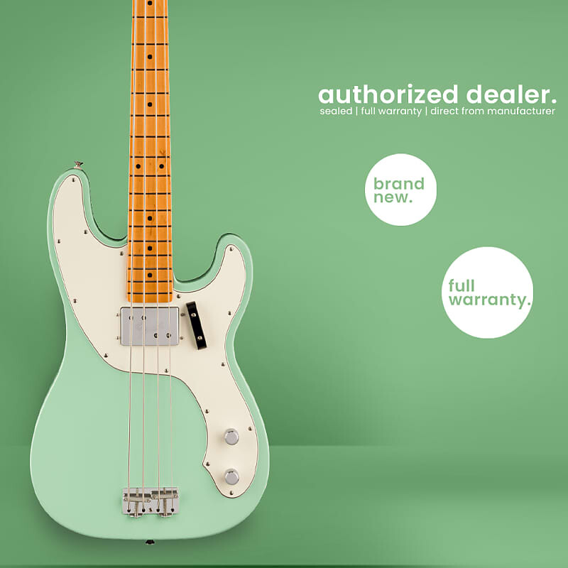 Басс гитара Fender Vintera | 70s Telecaster | Electric Bass Guitar | Surf Green
Басс гитара Fender Vintera | 70s Telecaster | Electric Bass Guitar | Surf Green