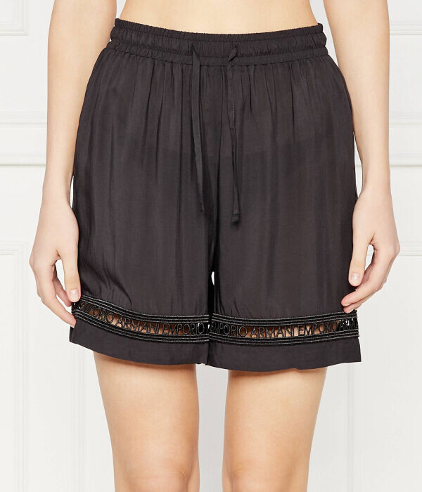 Шорты женские Emporio Armani из модала, черный
Шорты женские Emporio Armani из модала, черный