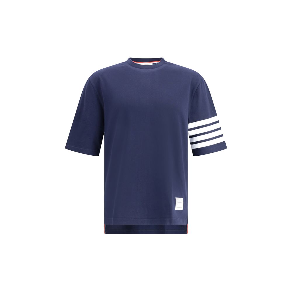 Полосатая футболка Thom Browne, синий
Полосатая футболка Thom Browne, синий