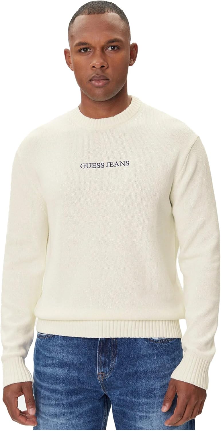 GUESS Свитер с вышитым логотипом, Warm White
GUESS Свитер с вышитым логотипом, Warm White