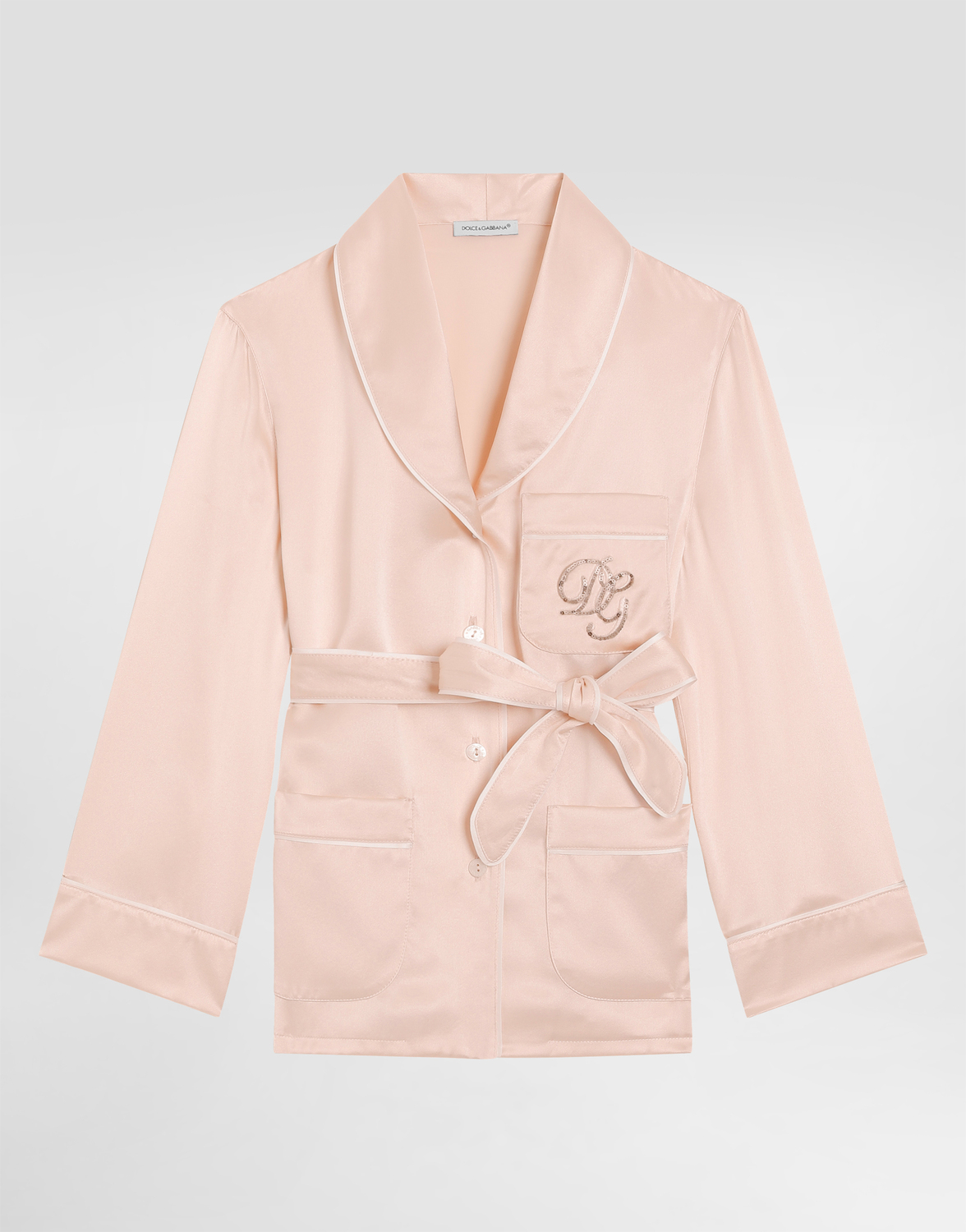 Атласная шелковая рубашка Vanity Dolce&Gabbana, розовый
Атласная шелковая рубашка Vanity Dolce&Gabbana, розовый