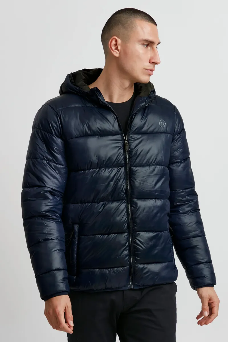 Стеганая куртка 11 Project " 11 Project PROshawa", с капюшоном, синий
Стеганая куртка 11 Project " 11 Project PROshawa", с капюшоном, синий