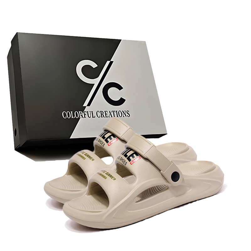 Пляжные сандалии мужские Colorful Creations, Khaki 
Пляжные сандалии мужские Colorful Creations, Khaki