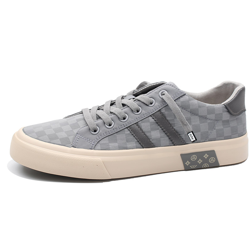 SENJIALUO Скользоустойчивые, износостойкие, легкие, дышащие мужские скейтерские кеды низкие серые, цвет Gray
SENJIALUO Скользоустойчивые, износостойкие, легкие, дышащие мужские скейтерские кеды низкие серые, цвет Gray