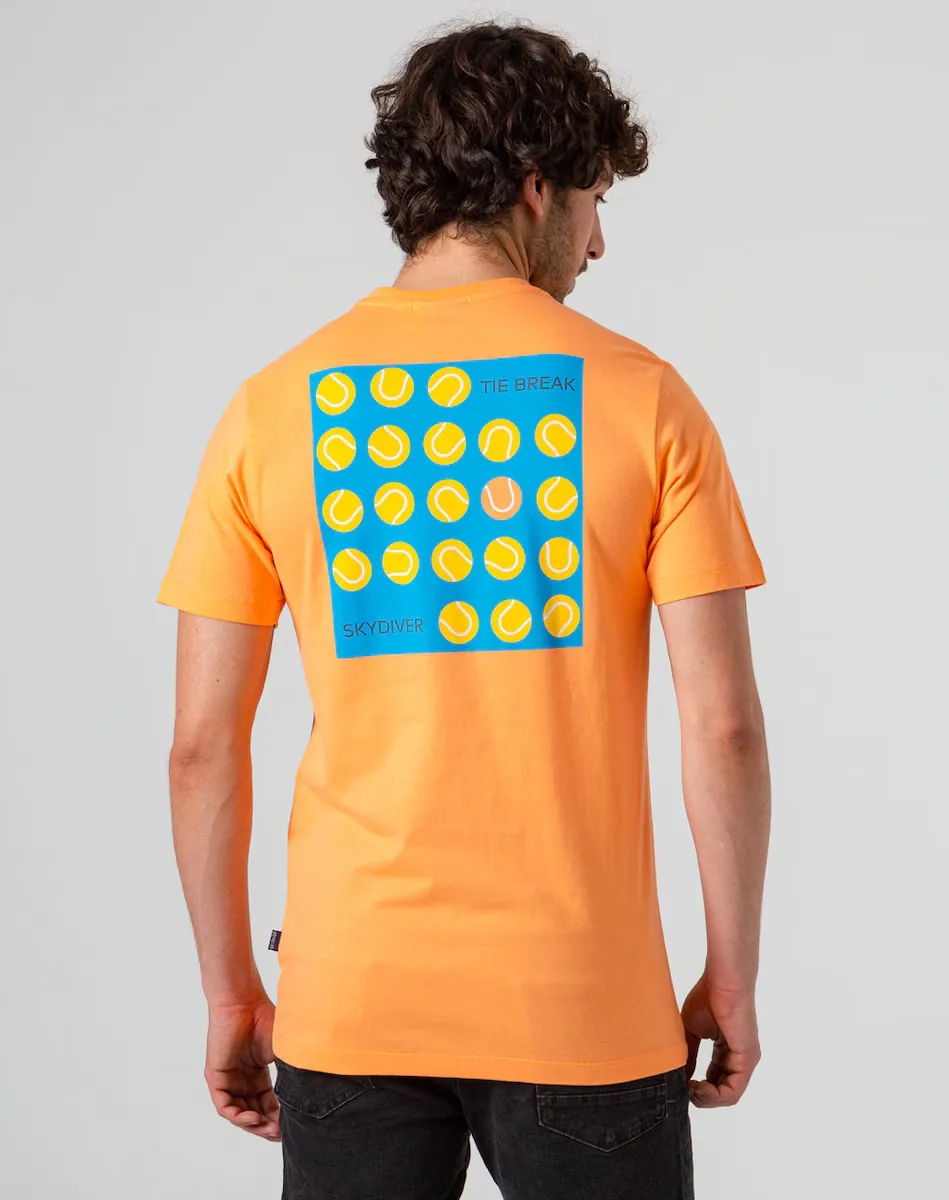 Мужская оранжевая футболка с коротким рукавом Skydiver, оранжевый
Мужская оранжевая футболка с коротким рукавом Skydiver, оранжевый