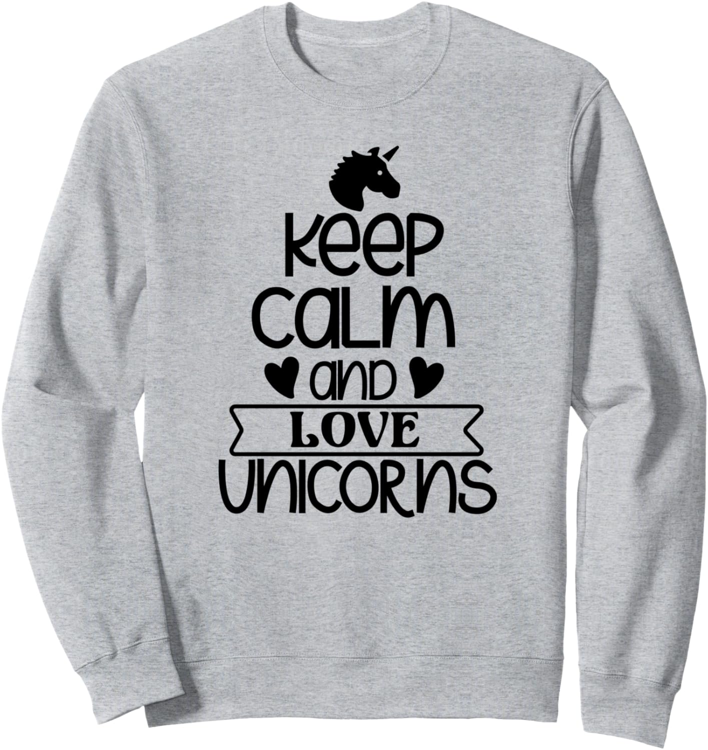 Сохраняйте спокойствие и любите единорогов - забавная толстовка для любителей единорогов Keep Calm And Love Unicorns, серый
Сохраняйте спокойствие и любите единорогов - забавная толстовка для любителей единорогов Keep Calm And Love Unicorns, серый