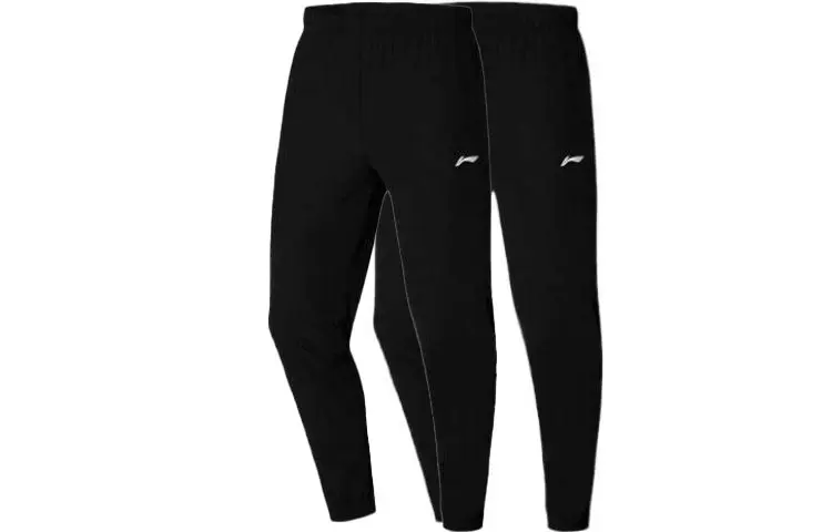 LINING Трикотажные спортивные штаны мужские 2 шт в упаковке Black
LINING Трикотажные спортивные штаны мужские 2 шт в упаковке Black