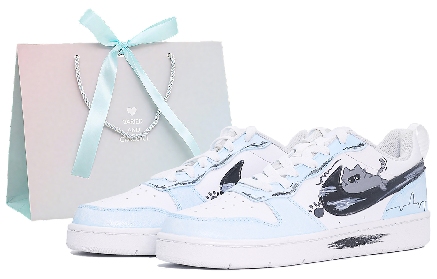 Детские скейтерские кеды Court Borough Nike, белый
Детские скейтерские кеды Court Borough Nike, белый