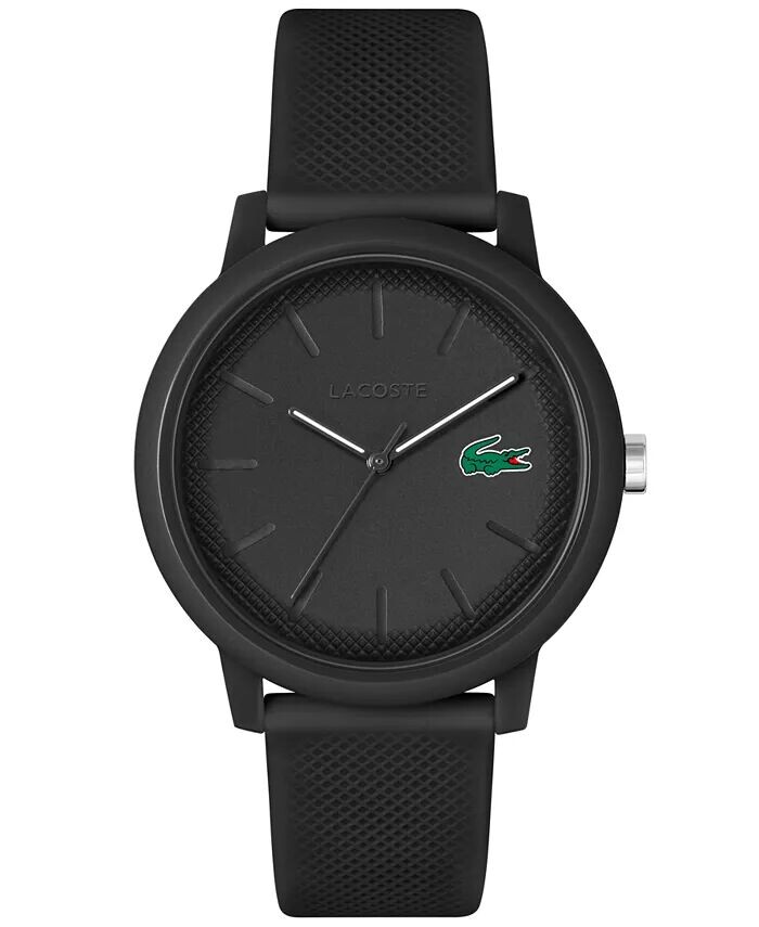 Мужские часы L.12.12 с черным силиконовым ремешком, 42 мм Lacoste
Мужские часы L.12.12 с черным силиконовым ремешком, 42 мм Lacoste