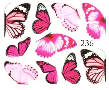 Водные наклейки для ногтей - №236, Raisin
Водные наклейки для ногтей - №236, Raisin