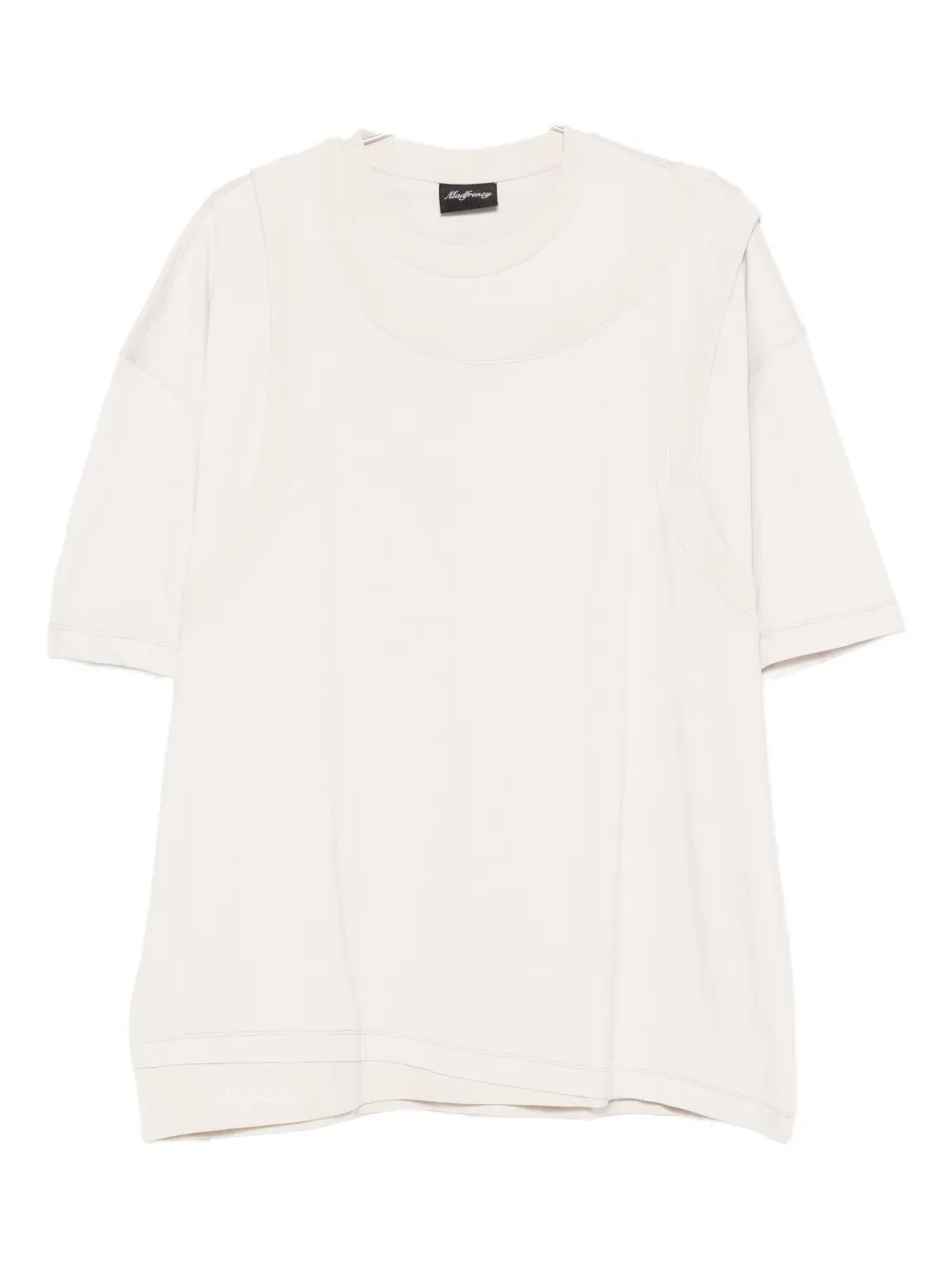 Двухслойная хлопковая футболка MADFRENZY, нейтральный
Двухслойная хлопковая футболка MADFRENZY, нейтральный