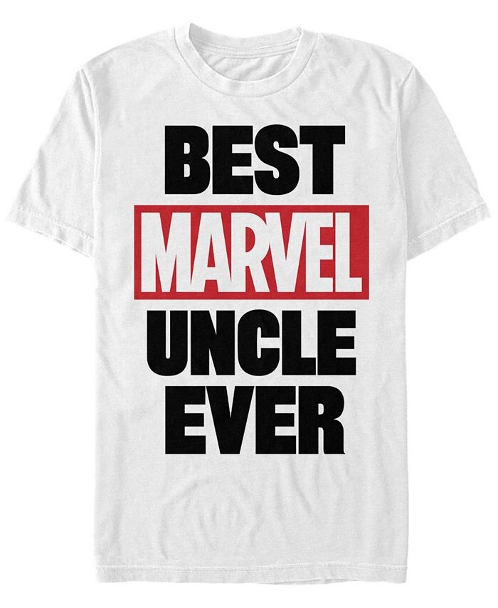 Мужская футболка Best Marvel Uncle с короткими рукавами и круглым вырезом Fifth Sun, белый
Мужская футболка Best Marvel Uncle с короткими рукавами и круглым вырезом Fifth Sun, белый