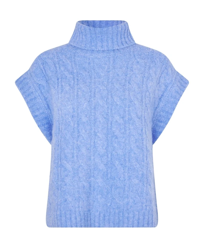 Вязаный жилет Fresnoll Lollys Laundry, синий
Вязаный жилет Fresnoll Lollys Laundry, синий