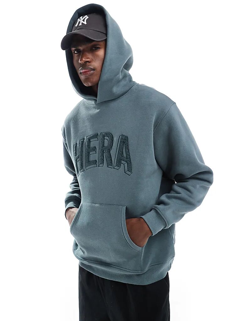 Мужская толстовка с капюшоном 365 свободного кроя в цвете шалфея Hera
Мужская толстовка с капюшоном 365 свободного кроя в цвете шалфея Hera