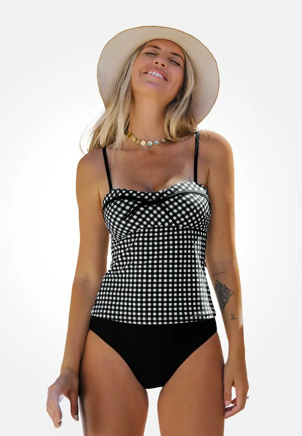 Комплект бикини Cupshe, Black White Gingham, Белый, Комплект бикини Cupshe, Black White Gingham
Комплект бикини Cupshe, Black White Gingham, Белый, Комплект бикини Cupshe, Black White Gingham