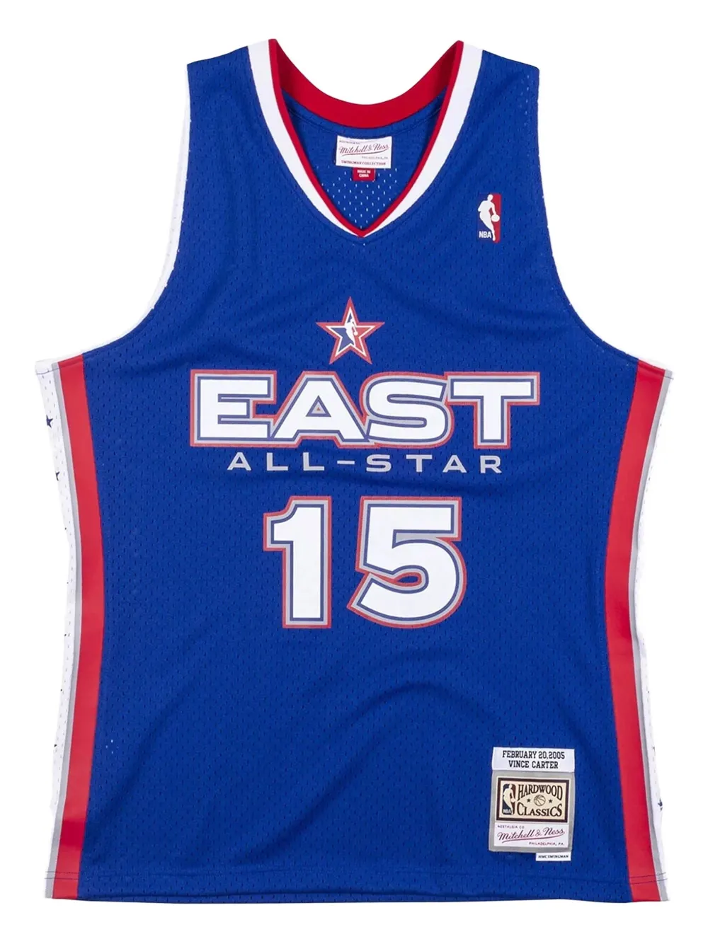 Топ "NBA All Star 05 Vince Carter" Mitchell & Ness, синий
Топ "NBA All Star 05 Vince Carter" Mitchell & Ness, синий