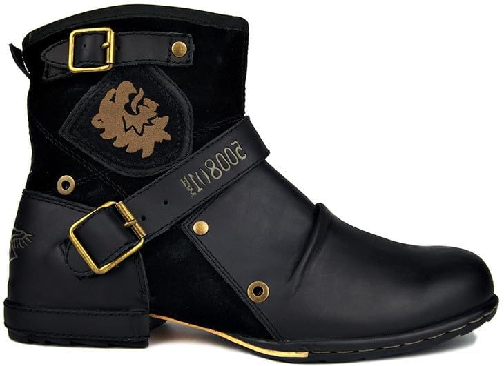 Ботинки Челси с боковой молнией Чакка ботинки Искусственная кожа Мотоциклетные ботинки Резиновая подошва Generic, черный
Ботинки Челси с боковой молнией Чакка ботинки Искусственная кожа Мотоциклетные ботинки Резиновая подошва Generic, черный