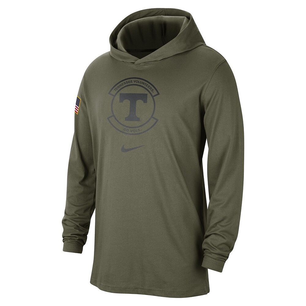Мужская футболка с капюшоном и длинными рукавами Nike Tennessee Volunteers Military Pack, цвет Ten Multi
Мужская футболка с капюшоном и длинными рукавами Nike Tennessee Volunteers Military Pack, цвет Ten Multi