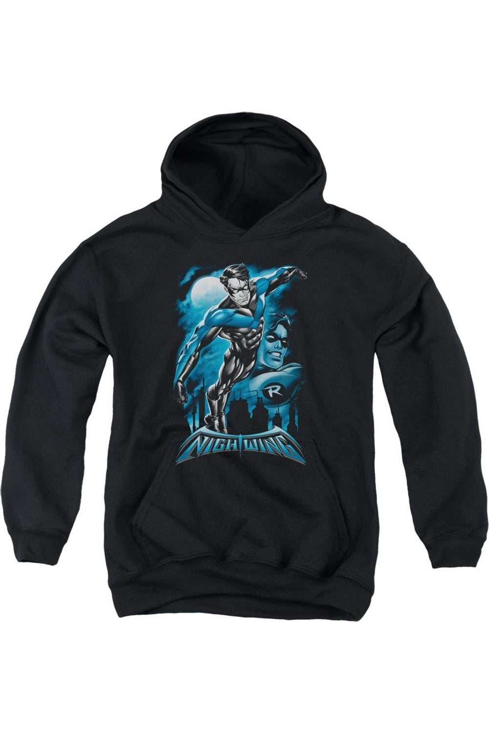 Бэтмен для подростков: худи с капюшоном Gildan, черный
Бэтмен для подростков: худи с капюшоном Gildan, черный