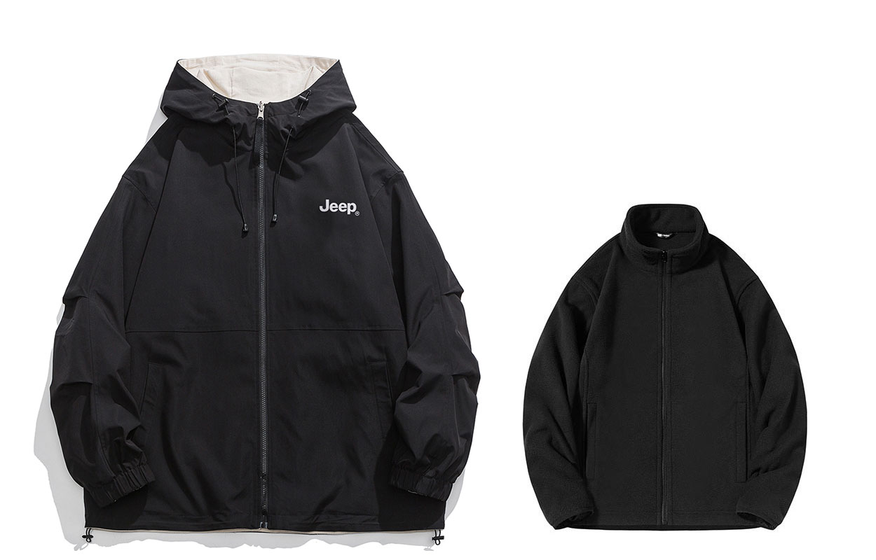 Jeep Куртка из коллекции Leisure Unisex, Pure Black (with Liner)
Jeep Куртка из коллекции Leisure Unisex, Pure Black (with Liner)