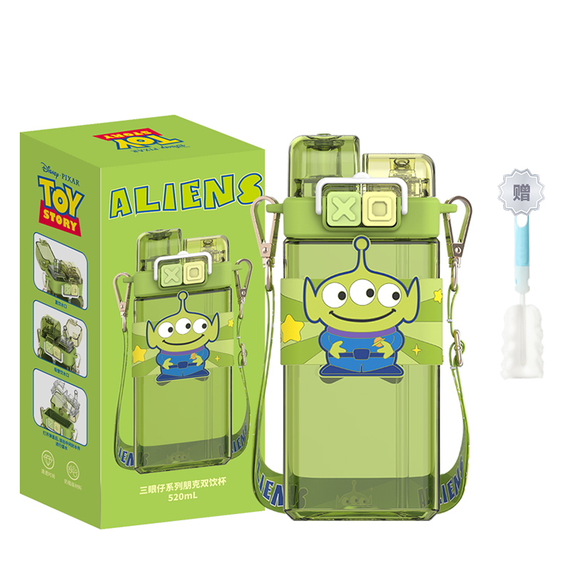 Серия Strawberry Bear пластиковые стаканы для воды Disney, Alien Punk Double Drinking Cup+Cup Brush 1 Pc
Серия Strawberry Bear пластиковые стаканы для воды Disney, Alien Punk Double Drinking Cup+Cup Brush 1 Pc