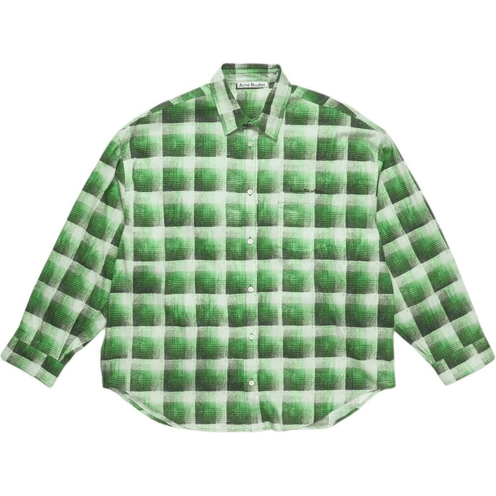Рубашка Check Button Up Acne Studios, зеленый
Рубашка Check Button Up Acne Studios, зеленый