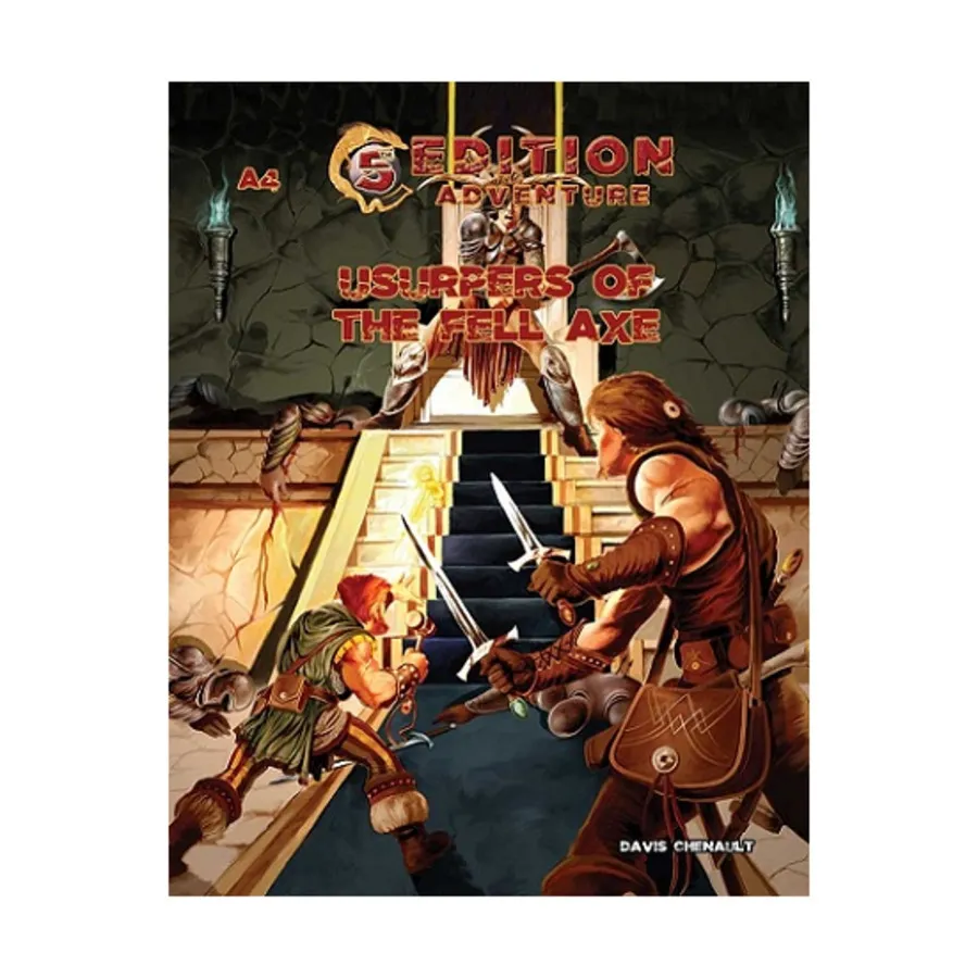 Модуль Usurpers of the Fell Axe, Fantasy Adventures - 5th Edition (Troll Lord Games)
Модуль Usurpers of the Fell Axe, Fantasy Adventures - 5th Edition (Troll Lord Games)
