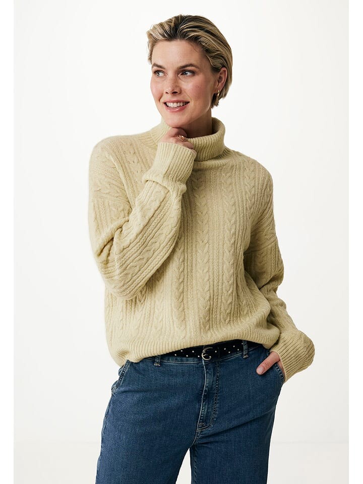 Пуловер Mexx Rollkragenpullover, бежевый
Пуловер Mexx Rollkragenpullover, бежевый