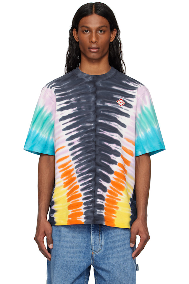 Градиентная футболка с эффектом тай-дай Casablanca, мультиколор
Градиентная футболка с эффектом тай-дай Casablanca, мультиколор