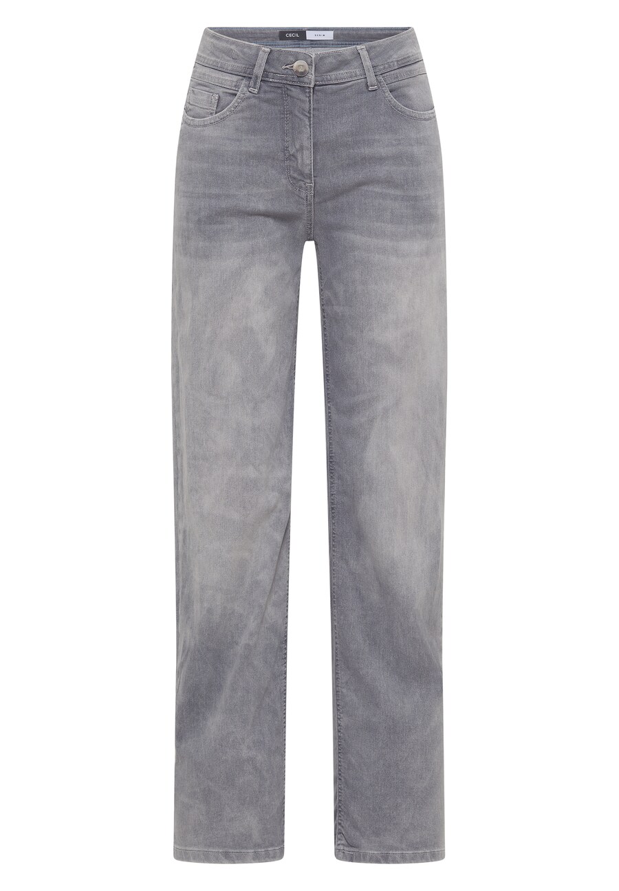 Джинсы с широкими штанинами CECIL, серый
Джинсы с широкими штанинами CECIL, серый