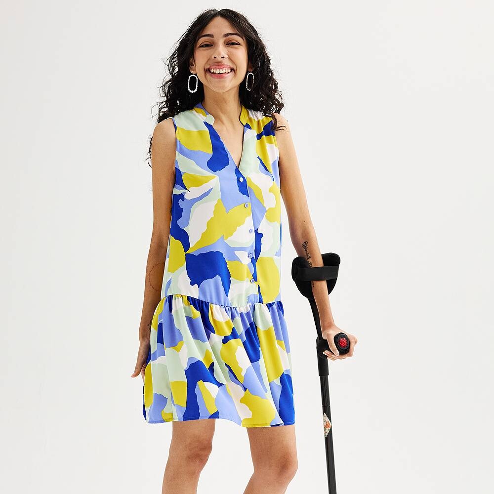 Женское платье Nine West с адаптивными пуговицами и рюшами спереди, цвет Multi Petal
Женское платье Nine West с адаптивными пуговицами и рюшами спереди, цвет Multi Petal