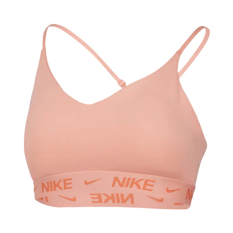 Инди Лайт Поддерживающий женский спортивный бюстгальтер с мягкими вставками и регулировкой Nike, розовый
Инди Лайт Поддерживающий женский спортивный бюстгальтер с мягкими вставками и регулировкой Nike, розовый