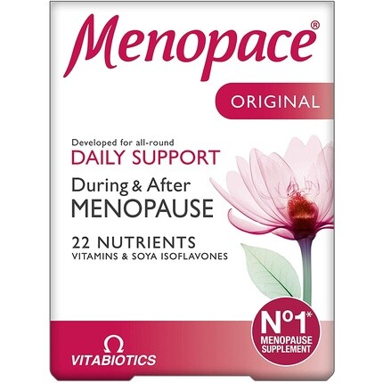 Vitabiotics Menopace Original 90 таблеток
Vitabiotics Menopace Original 90 таблеток