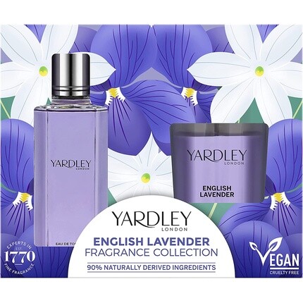 Традиционная английская туалетная вода с лавандой и ароматическая свеча, Yardley London
Традиционная английская туалетная вода с лавандой и ароматическая свеча, Yardley London