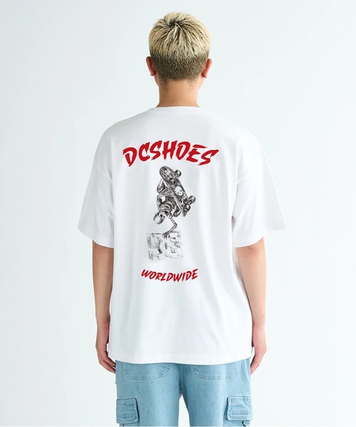 Футболка с коротким рукавом, принт на спине DC SHOES, белый
Футболка с коротким рукавом, принт на спине DC SHOES, белый
