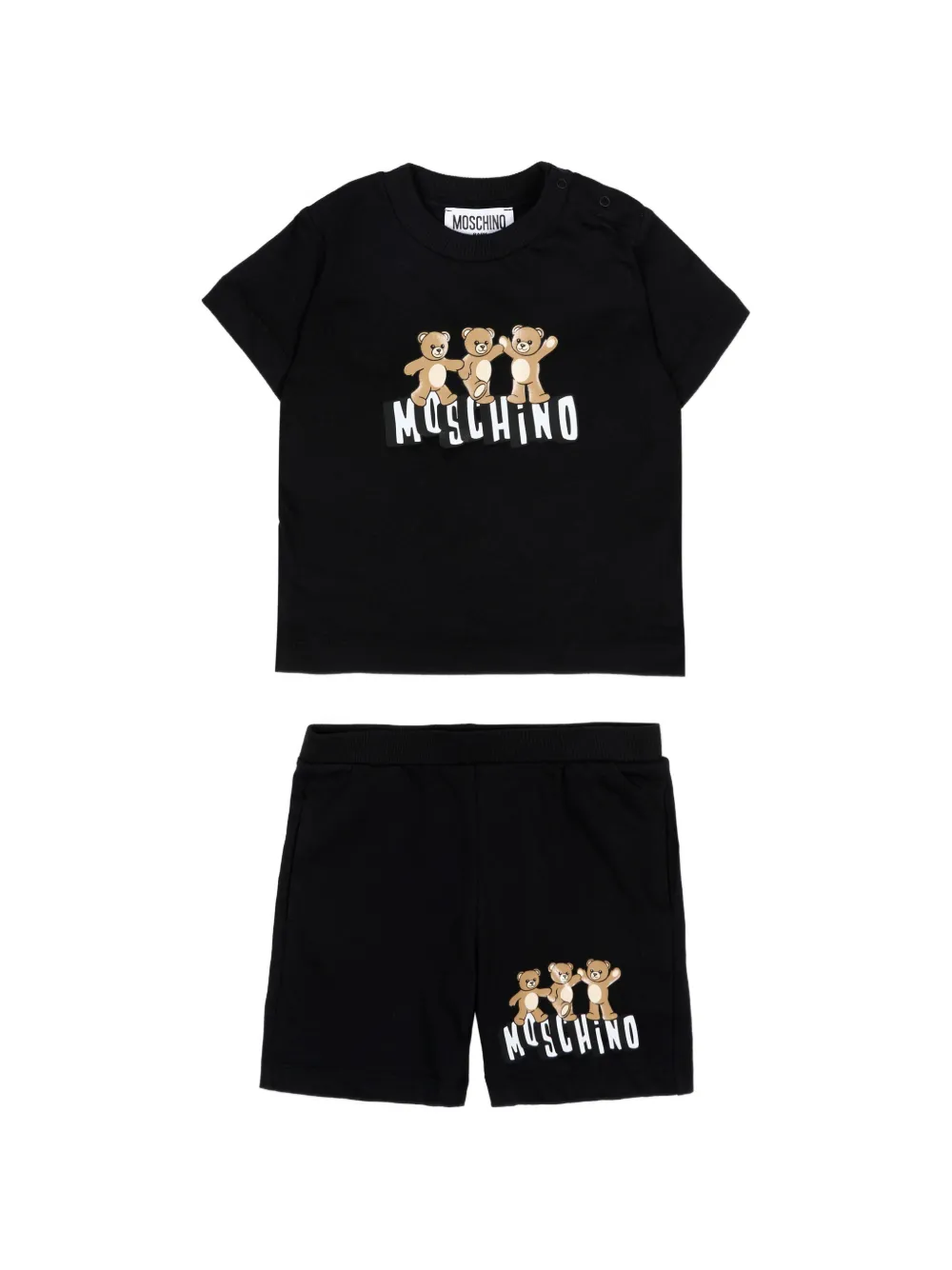 Спортивный комплект с мишкой Moschino Kids, черный
Спортивный комплект с мишкой Moschino Kids, черный