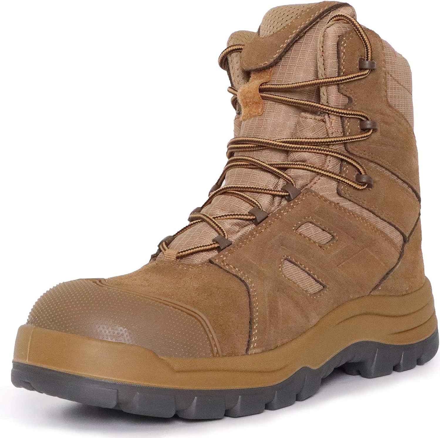 Водонепроницаемые мужские тактические военные ботинки HANDROCK 8, походные, мотоциклетные, боевые, противоскользящие/маслостойкие с боковой молнией YKK, стальной
Водонепроницаемые мужские тактические военные ботинки HANDROCK 8, походные, мотоциклетные, боевые, противоскользящие/маслостойкие с боковой молнией YKK, стальной