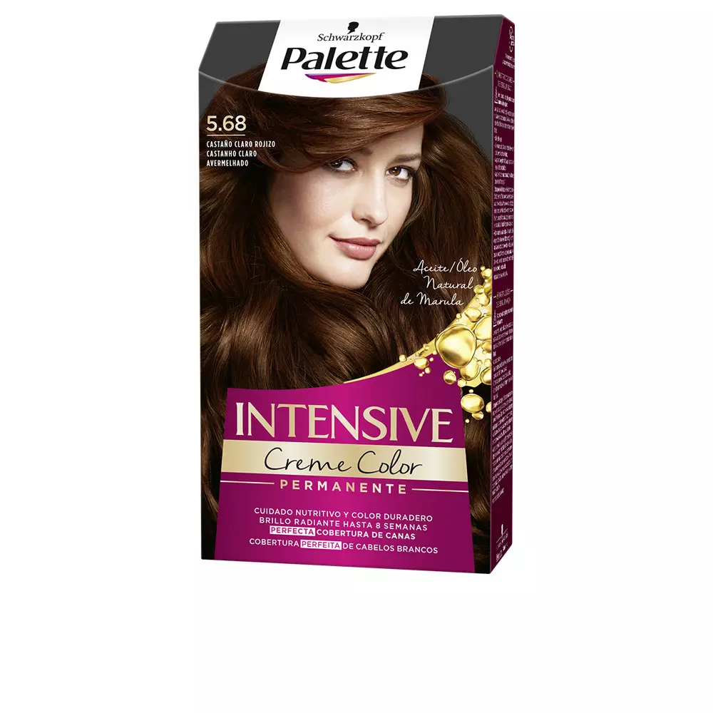 Краска для волос Palette intensive tinte Palette, цвет 5.68-castaño claro rojizo, 1 шт.
Краска для волос Palette intensive tinte Palette, цвет 5.68-castaño claro rojizo, 1 шт.