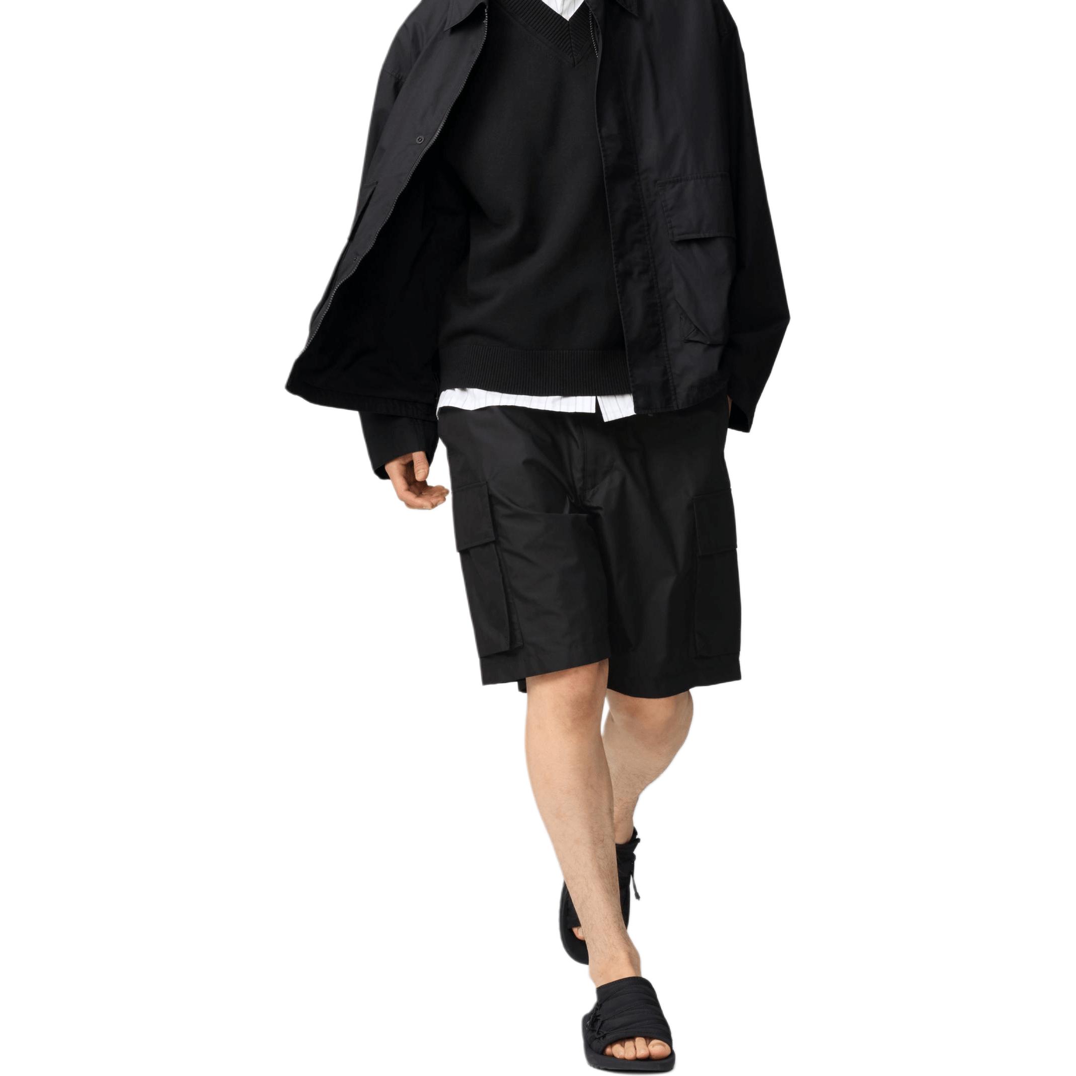 UNIQLO Коллекция C грузовые шорты мужские black
UNIQLO Коллекция C грузовые шорты мужские black